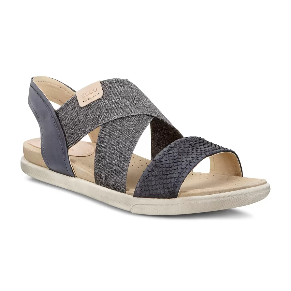 snorkel kollision utilsigtet ECCO DAMARA SANDAL 248223-58658 Dame sandal