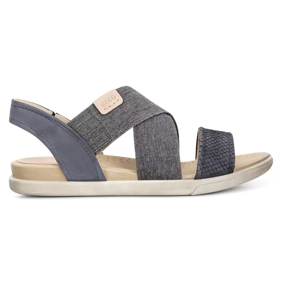 snorkel kollision utilsigtet ECCO DAMARA SANDAL 248223-58658 Dame sandal