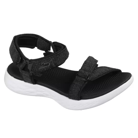 Dame Sandaler - SKECHERS - Skechers On The Go 600 15315 BKW