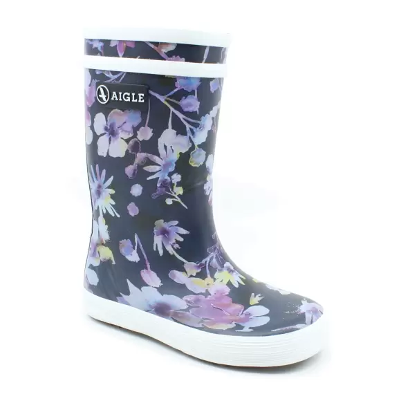 Børne Gummistøvler - AIGLE - AIGLE DARKFLOWER 84880