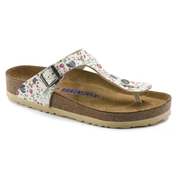 Dame Sandaler - BIRKENSTOCK - Birkenstock gizeh meadowflower 1012770