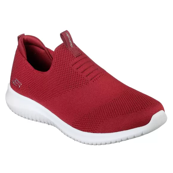 Dame Sneakers - SKECHERS - SKECHERS ULTRA FLEX FIRST TAKE 12837 RED