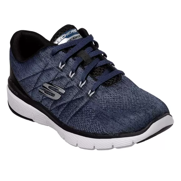 Herre Sneakers - SKECHERS - Skechers Stally 52957 BLBK