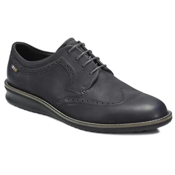 ECCO Contoured Wing Tip Tie 632034 02001 Herresko