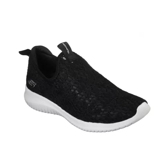 Dame Sneakers - SKECHERS - Skechers Ultra Flex 13119 BKW