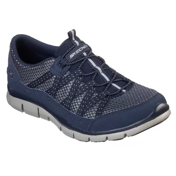 Dame Sneakers - SKECHERS - Skechers Gratis Cloud 22823 NVY