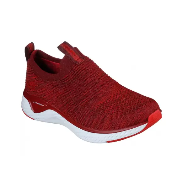 Dame Sneakers - SKECHERS - Skechers Solar Fuse 13329 RED