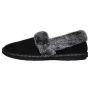 Damehjemmesko - SKECHERS - Skechers Womens Cozy Campfire 32777 BLK