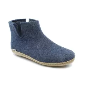 Damehjemmesko - GLERUPS - GLERUPS Boot with leather sole G-10