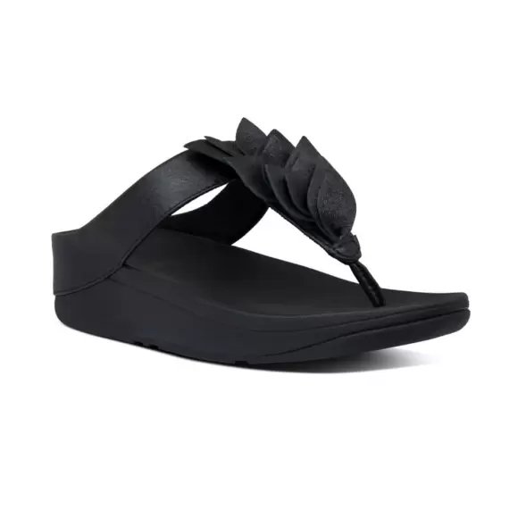 Dame Slippers - FITFLOP - Fitflop Fino Leaf BB7-090