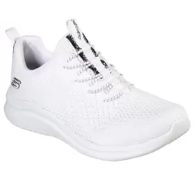 Dame Sneakers - SKECHERS - Skechers Womens Ultra Flex 13350 WHT