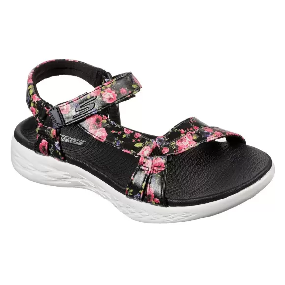 Dame Sandaler - SKECHERS - Skechers go the go 140018 BKW