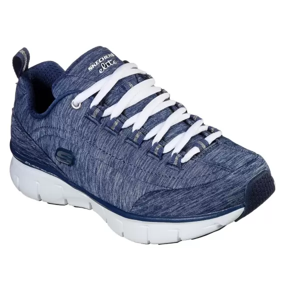 Dame Sneakers - SKECHERS - Skechers Womens Synergy 3.0 13262 NVY