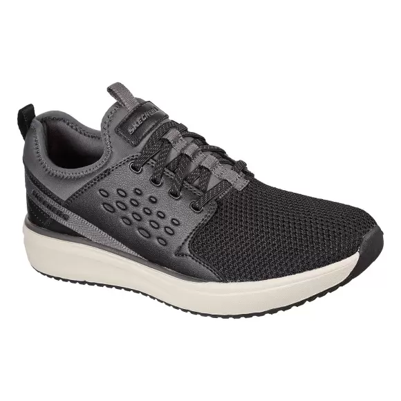 Herresko - SKECHERS - Skechers 210242 Relaxed Fit Crowder BKGY 