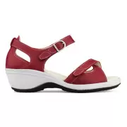 Dame Sandaler - NEW FEET - NEW FEET N10106-P-RED