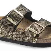 Dame Sandaler - BIRKENSTOCK - Birkenstock Arizona Shiny Python Black 1019372