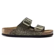 Dame Sandaler - BIRKENSTOCK - Birkenstock Arizona Shiny Python Black 1019372