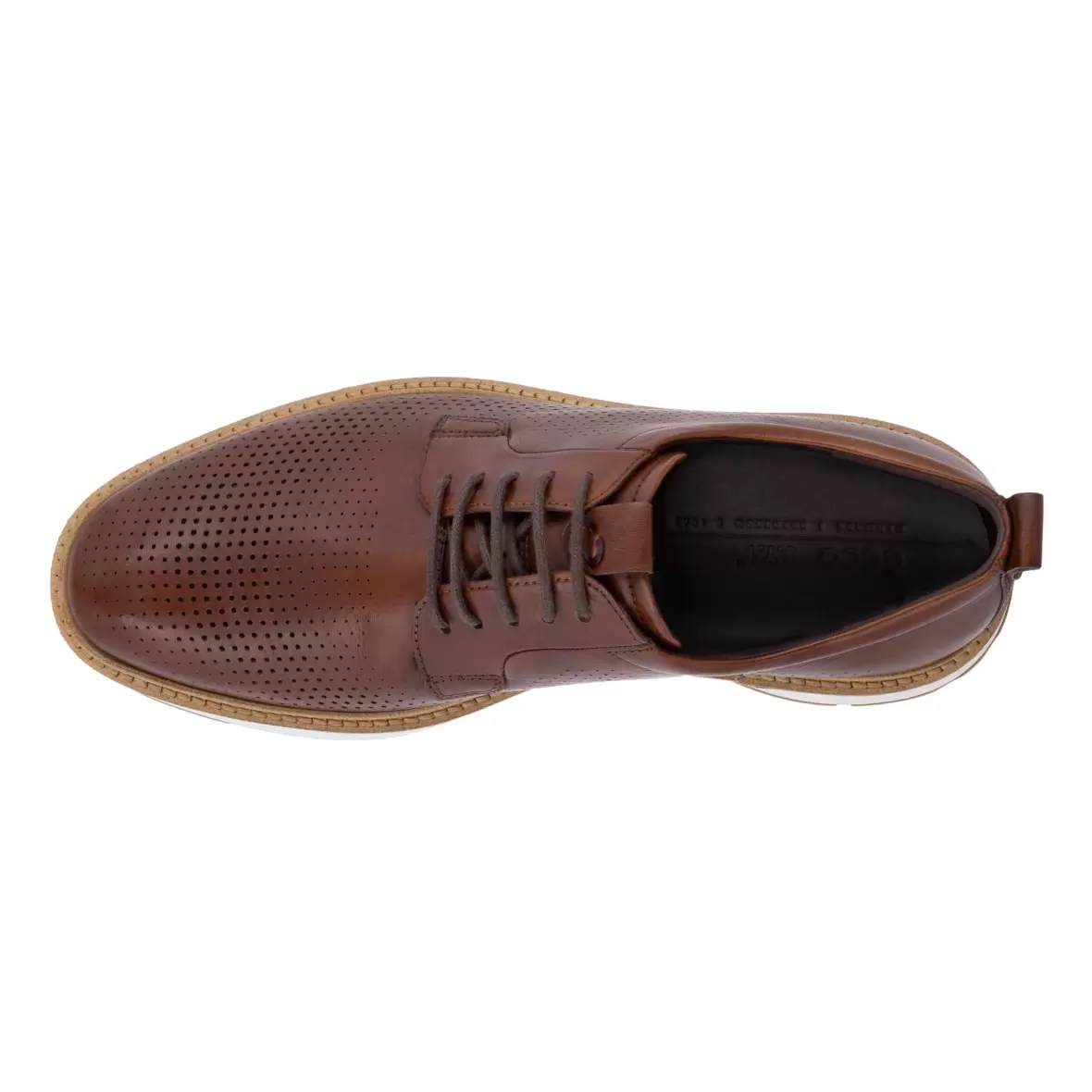 Ecco St1 Hybrid Cognac  Mens Casual Shoes > JS Carbonne