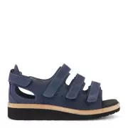 Dame Sandaler - NEW FEET - New feet 211-12-1541 DARK NAVY