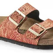 Dame Sandaler - BIRKENSTOCK - Birkenstock Arizona 1020009 Red/Gold