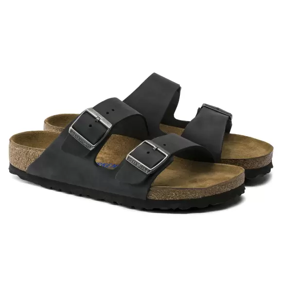 Dame Sandaler - BIRKENSTOCK - Birkenstock Arizona Blødfodseng 752483 Black