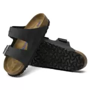 Dame Sandaler - BIRKENSTOCK - Birkenstock Arizona Blødfodseng 752483 Black