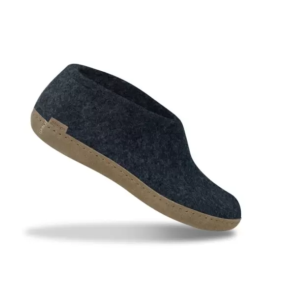 Damehjemmesko - GLERUPS - GLERUPS Shoe with leather sole A-10
