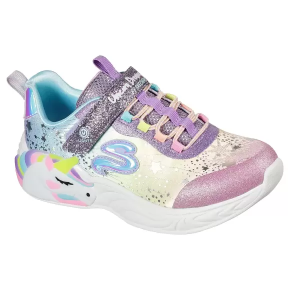 Børne Sneakers - SKECHERS - Skechers Girls Unicorn Dreams 302311LPRMT