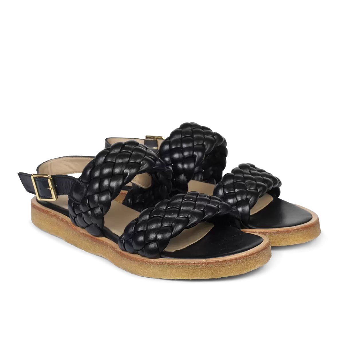 Angulus 5677-101-7014 Dame sandal flet.