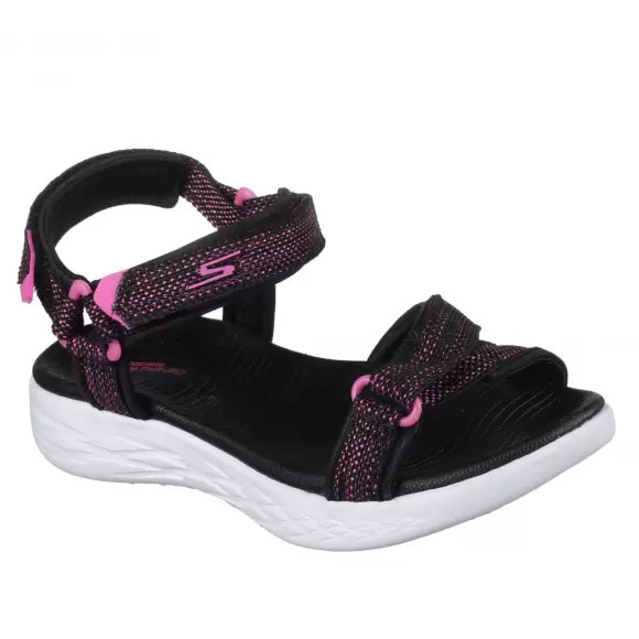 Børne Sandaler - SKECHERS - Skechers Girls On The Go 86965L BKHP