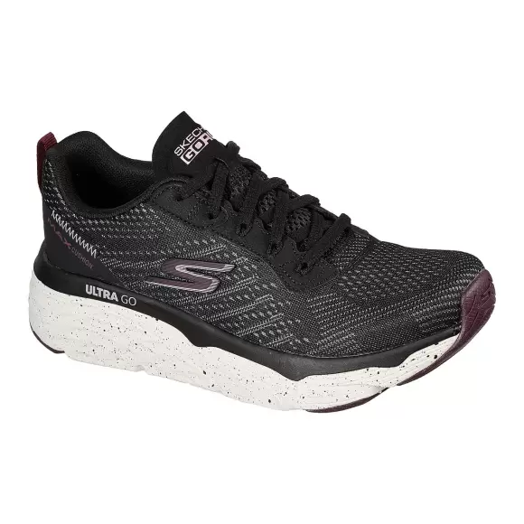 Dame Sneakers - SKECHERS - Skechers MAX CUSHIONING 128269 BKW