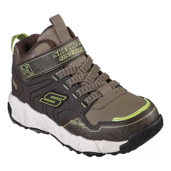 Børne Støvler - SKECHERS - Skechers Boys Velocitrek Combex 406422L BRN