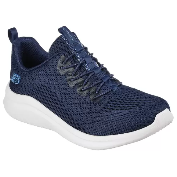 Se Skechers Womens Ultra Flex 13350 NVY hos Footstore