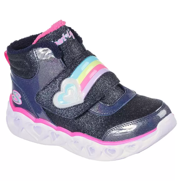 Børne Støvler - SKECHERS - Skechers Girls Sweetheart Lights 302669L NVPK