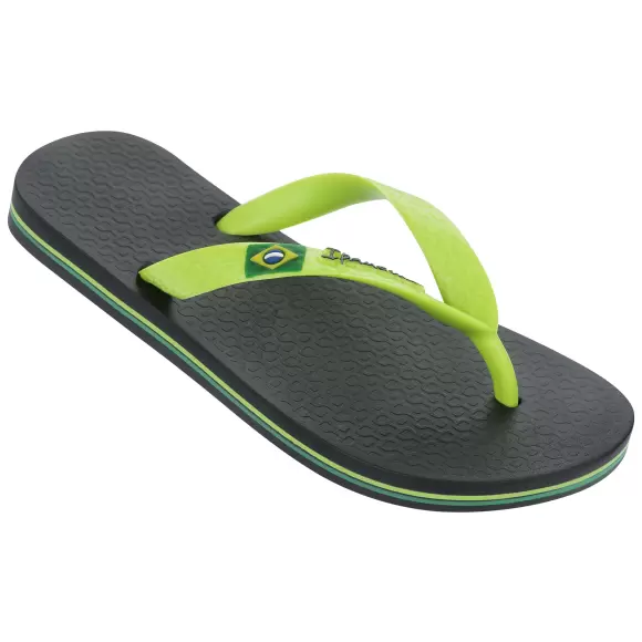 Børne Sandaler - IPANEMA - IPANEMA Classic Brasil Kids Black Green 80416-23238