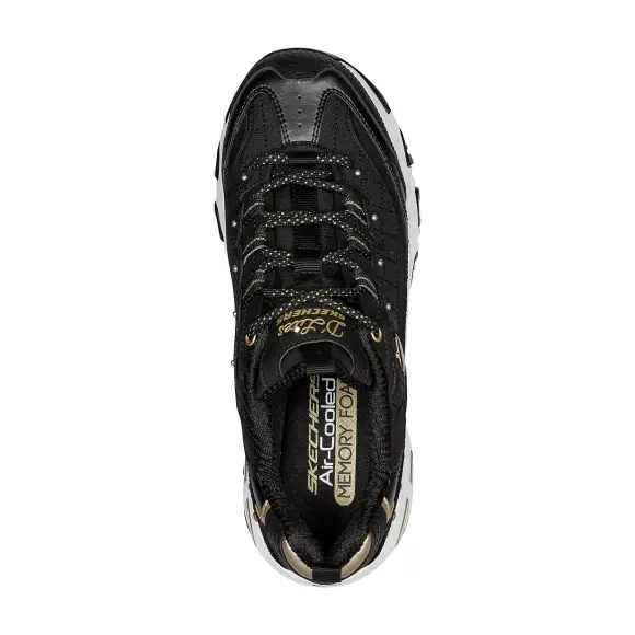 Dame Sneakers - SKECHERS - Skechers Womens DLites 149267 BKGD