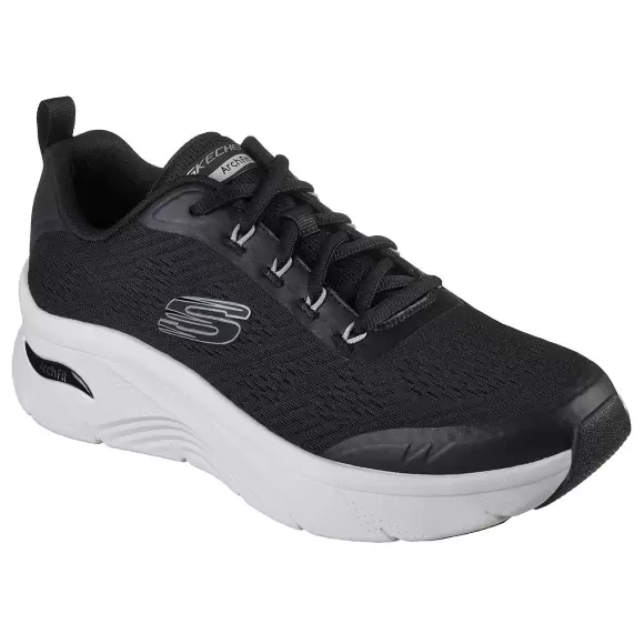 Herre Sneakers - SKECHERS - Skechers Mens Relaxed Fit Arch Fit DLux 232502 BKW