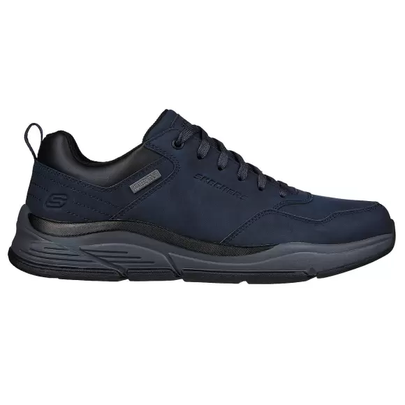 Herre Sneakers - SKECHERS - Skechers Mens Relaxed Fit Benago 210021 NVY