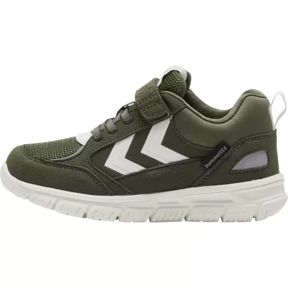 Børne Sneakers - HUMMEL - Hummel X-Light 2.0 Tex Jr - Dark Olive 215407-6086