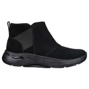 Dame Støvler - SKECHERS - Skechers Womens GO WALK Arch Fit Boot 144420 BBK