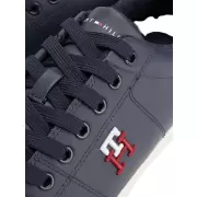 Herresko - Tommy Hilfiger - Tommy Hilfiger VARSITY LEATHER MONOGRAM FM0FM04350