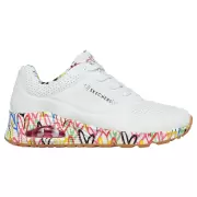 Dame Sneakers - SKECHERS - Skechers UNO - James Goldcrown Loving Love 155506 WHT