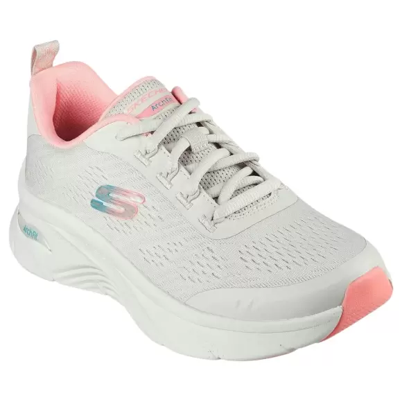 Dame Sneakers - SKECHERS - Skechers Relaxed Fit: Arch Fit D'Lux - Cosy Path 149687 NTCL