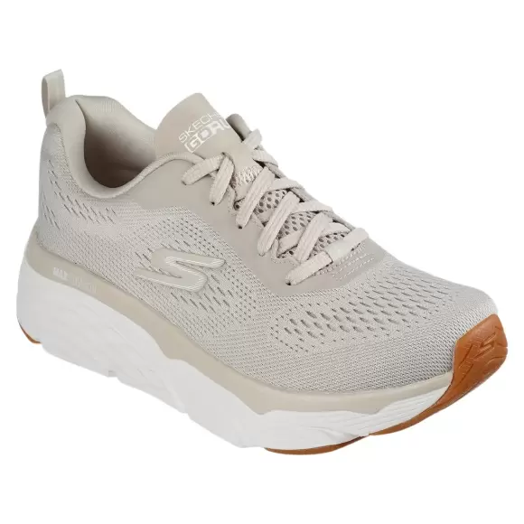 Dame Sneakers - SKECHERS - Skechers Womens Max Cushioning Elite 128262 NAT