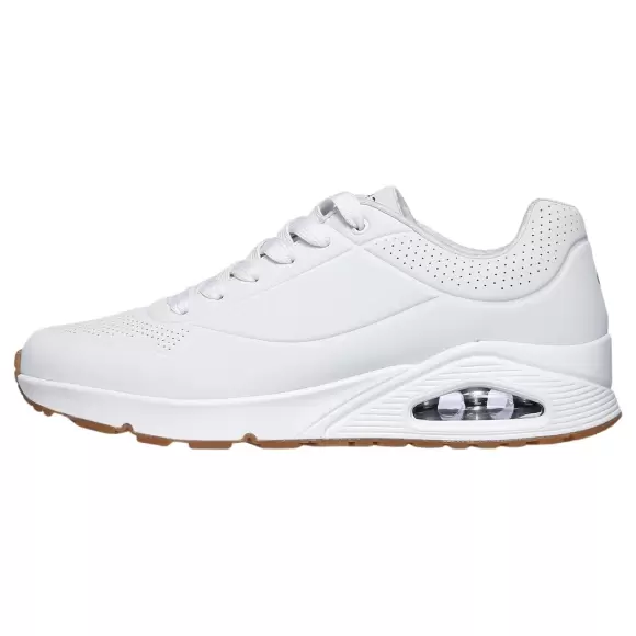 Herre Sneakers - SKECHERS - Skechers UNO - Stand On Air 52458 WHT