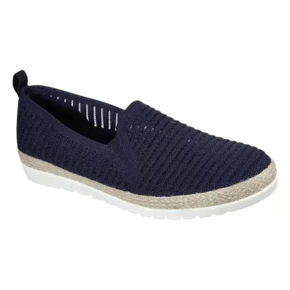 Dame Sko - SKECHERS - Skechers Womens BOBS Flexpadrille 3.0 113245 NVY