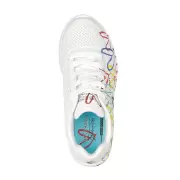 Børne Sneakers - SKECHERS - Skechers GIRLS UNO LITE SPREAD THE LOVE 314064L