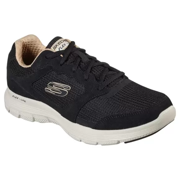 Herre Sneakers - SKECHERS - Skechers Mens Flex Advantage 232237 BLK