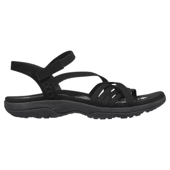 Dame Sandaler - SKECHERS - Skechers WOMENS REGGAE SLIM 163116 BBK