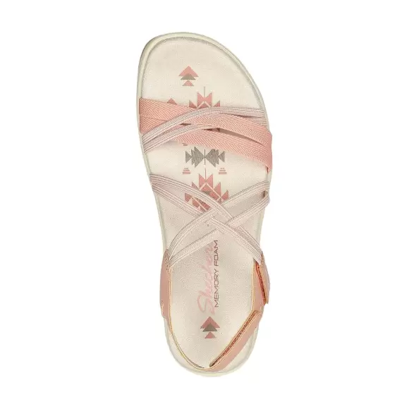 Dame Sandaler - SKECHERS - Skechers WOMENS SANDAL REGGAE SLIM 163112 CRL